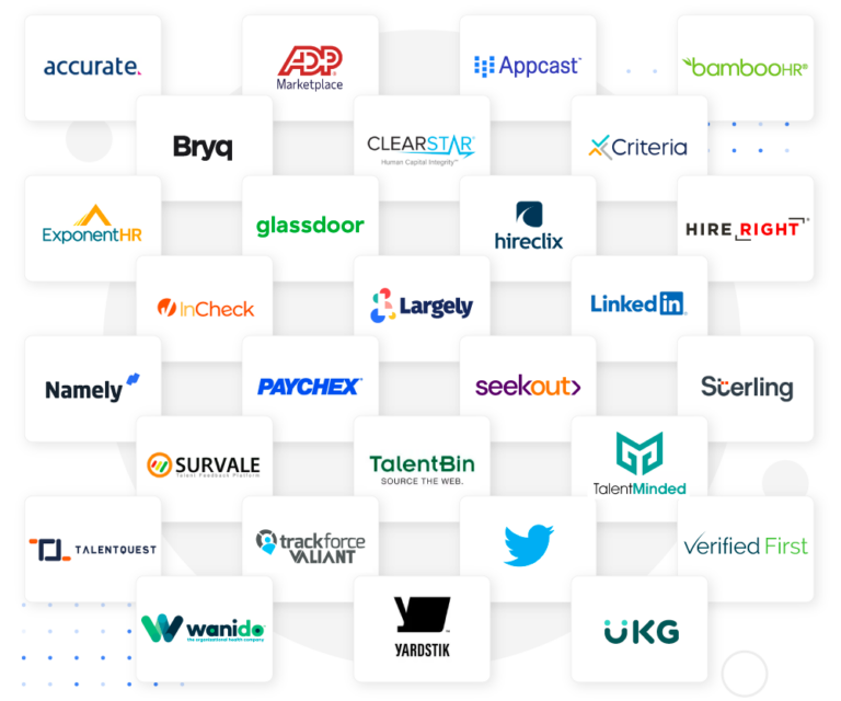 Industry-Leading Partnerships & Integrations | Jobvite