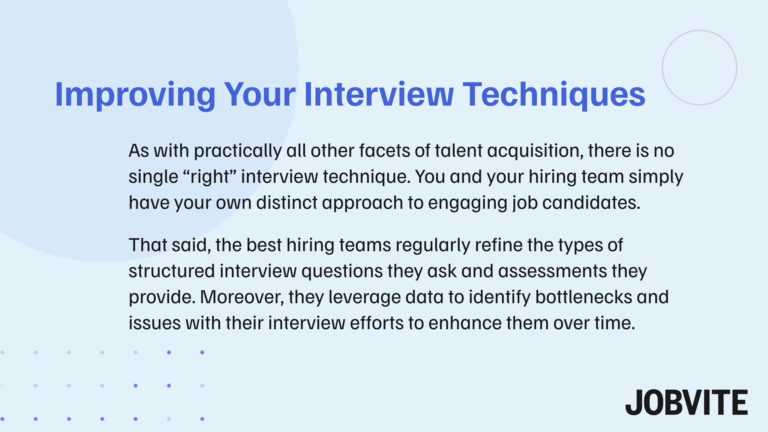 What Are The Most Effective Interview Techniques? 