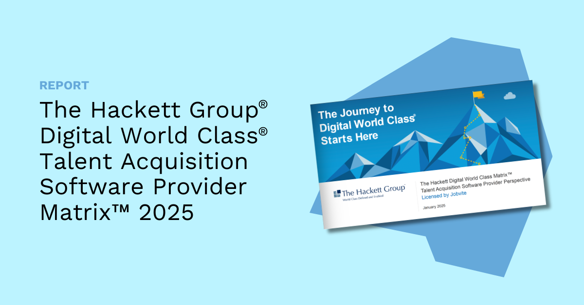 The Hackett Group® Digital World Class® Talent Acquisition Software Provider Matrix™ 2025